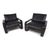 Hombre Leather Lounge Chairs by Burkhard Vogtherr for Rosenthal, 1970, Set of 2 For Sale - Image 14 of 18