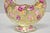 Antique Japanese Nippon Hand Painted Porcelain Gold Gilt Handle Moon Basket Vase For Sale - Image 4 of 17