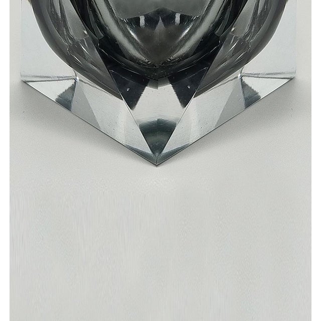 Vintage Table Lighter in Murano Sommerso Glass by Flavio Poli for Seguso, 1960s For Sale - Image 6 of 7