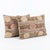 Mid-Century Modern Garden Floral Suzani Pillow Cover 21'' X 25'' - Set of Two For Sale - Image 3 of 4