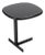 Naturae Black Small Table by Angelettiruzza Design for Bottega Intreccio For Sale