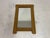 Brown Vintage Brutalist Belgian Oak Mirror, 1970s For Sale - Image 8 of 10