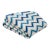 Vintage Cotton Geometric Blanket For Sale