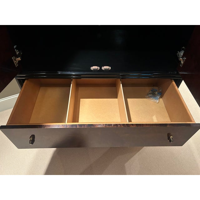 1980s Henredon Scene Three Armoire (Gentleman's Chest), Attributed For Sale - Image 6 of 9
