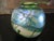 Arts & Crafts Loren Chapman California Artist Abstract Expressionist Signed Glass Vase For Sale - Image 3 of 18