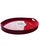 This red tray incorporates a dynamic, stylish fox motif into the decorative surface. Suitable for display on a coffee...