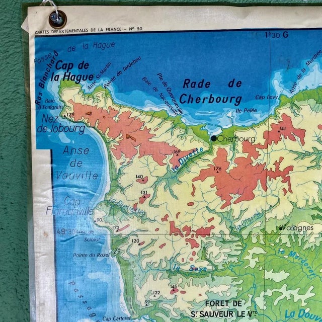 Double Map of Mancha, France For Sale - Image 12 of 17