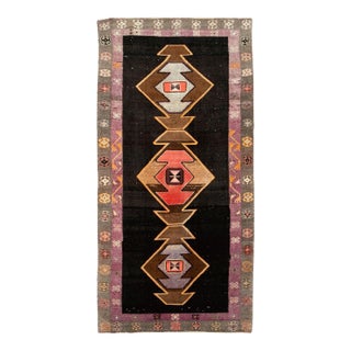 Galerie Shabab Collection Mid-20th Century Handmade Turkish Anatolian Gallery Rug For Sale