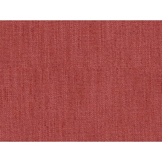 Alcott Ottoman, Salmon Linen Swatch For Sale