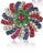 18k Yellow Gold Diamonds, Sapphire & Emeralds Earrings & Brooch/Pin Jewelry Set For Sale In New York - Image 6 of 8