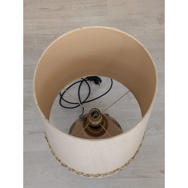 1960s Mid-Century Ceramic Table Lamp from, 1970s For Sale - Image 5 of 16