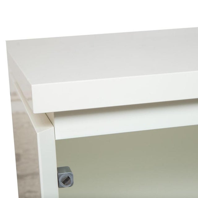 Cube Sideboard in White Wood from Interlübke For Sale - Image 10 of 17