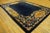 1920s Chinese Art Deco Carpet ( 9'6" x 13'2" - 290 x 402 ) Antique Art Deco Chinese Allover Floral Blue 1920s Rug, Circa...