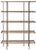 Retro Mid 5 Tier Wood Etagere in Oak & Black For Sale - Image 10 of 10