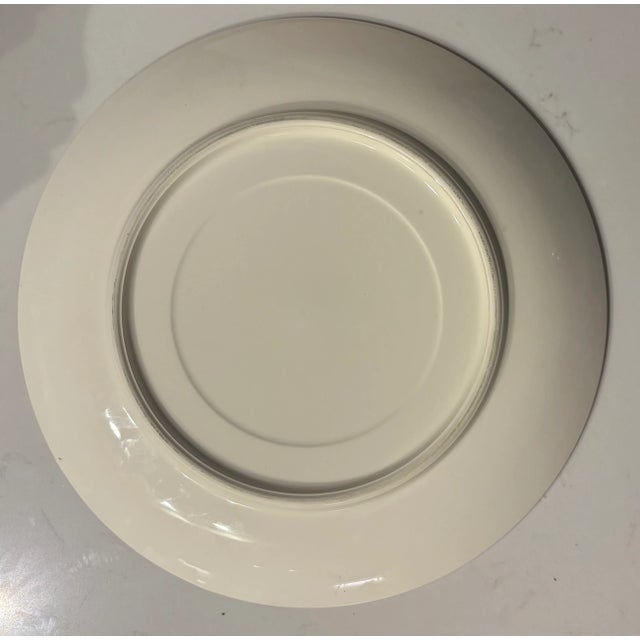 Blue Willow and Pink Floral Chinoiserie Themed Decorative Plate Curation-Set of 13 For Sale - Image 9 of 9