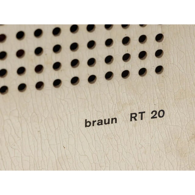 RT 20 Table Radio by Dieter Rams for Braun, 1960s For Sale - Image 6 of 10