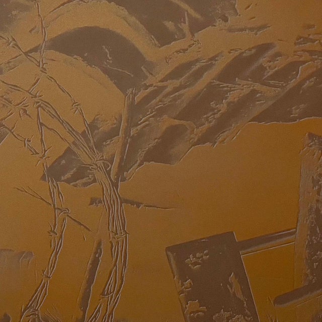 Photorealism Paul Sarkisian, 1971 Tamarind Print Landscape Lithograph Paul Sarkisian Photo Realist Americana, 1971 For Sale - Image 3 of 5