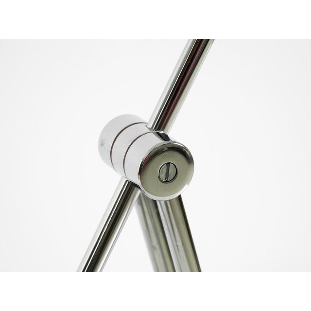 Chrome-Plated Metal Table Lamp by Abo Randers for Ikea, 1980s For Sale - Image 16 of 18