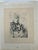 Original 5 x 7 etching on paper full size of paper is 10 x 13 signed in plate with original stained mat & Original...