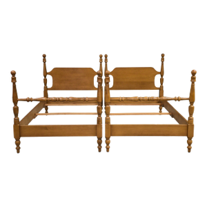 Maple Twin Beds - A Pair