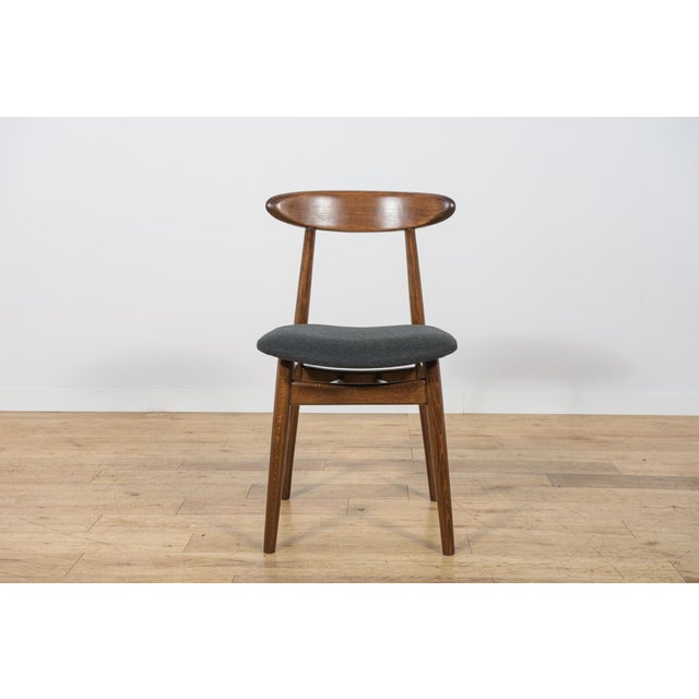 Wood Mid-Century Modern Dining Chairs from Zamojska Furniture Factory, 1960s, Set of 4 For Sale - Image 7 of 18