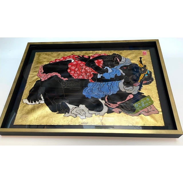 Konstantinos Papamichalopoulos, Nude Shunga I, 2024, Mixed Media, Framed For Sale - Image 4 of 6