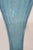 Small Aqua Blue Vase Mexican Hand Blown Art Glass With Fluted Ruffle Rim 4742b For Sale In Miami - Image 6 of 14