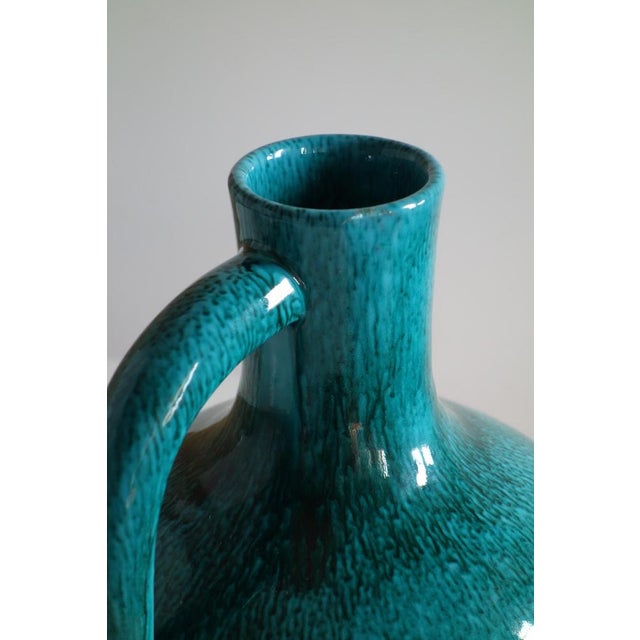 1950s Mid-Century Modern Italian Ceramic Vase by Marcello Fantoni, 1950s For Sale - Image 5 of 10