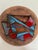 Midcentury Modern Platter artfully crafted in 1965 by Marian Zawadsky for Tilgmans Keramik of Sweden. Stunning abstract...