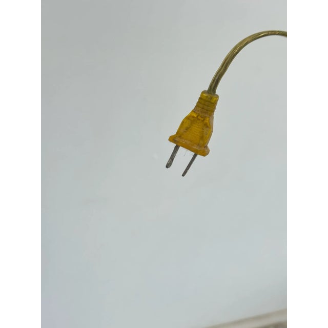 1980s Patinated Brass Shell Floor Lamp For Sale In Los Angeles - Image 6 of 12