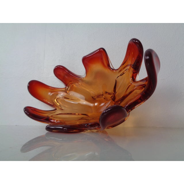 Sommerso Murano Glass Bowl, Italy, 1960s For Sale - Image 9 of 14