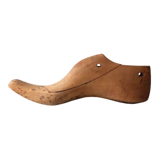 Antique Wood Shoe Last For Sale