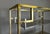 Metal Vintage Brass and Chrome Wall Unit, 1970s For Sale - Image 7 of 14