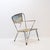 Industrial Vintage Perforated Metal Armchair by Mathieu Matégot, 1950s For Sale - Image 3 of 16