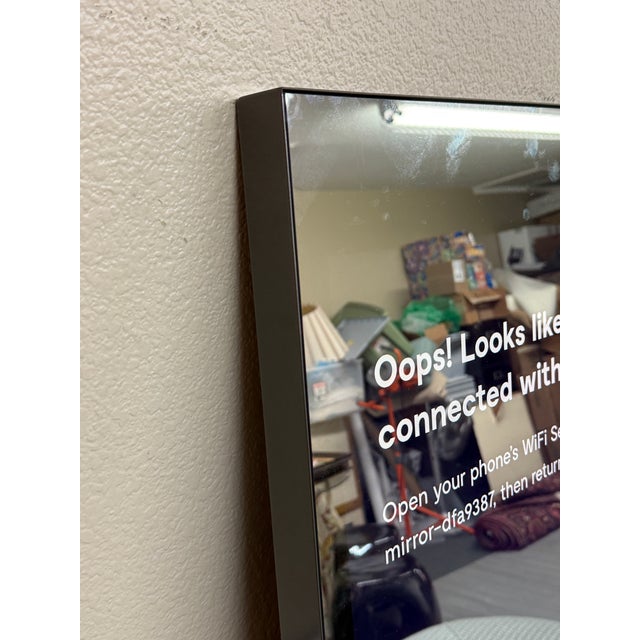 Silver Lululemon Studio Mirror For Sale - Image 8 of 9