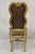 Late 20th Century Italian Baroque Rococo Carved Wood Brown Reptile Print Dining Chairs - Set of 4 For Sale - Image 10 of 12