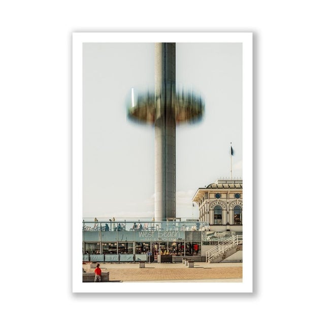 Contemporary Guy Sargent, The Great Glass Elevator, Archival Pigment Print For Sale - Image 3 of 6