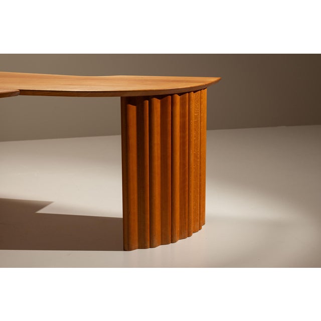 Adjustable Desk in Beech from Seltz, France, 1980s For Sale - Image 10 of 18