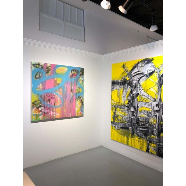 2010s Mirtha Moreno Oil on Panel Titled: Semidelicous 2018 For Sale - Image 5 of 7