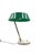 1960s Mid-Century Modern Green Table Lamp, Stilux Milano For Sale - Image 9 of 16