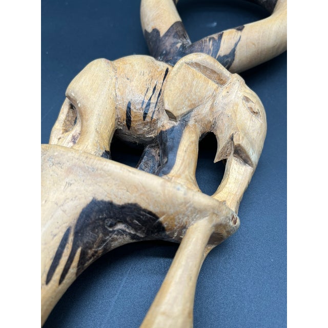 Black Vintage Walking Stick in Ebony For Sale - Image 8 of 11