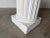 1980s Vintage Neoclassical - Style Column Plaster Pedestal / Side Table Base For Sale - Image 5 of 13