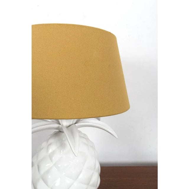 Vintage Pineapple Table Lamp For Sale - Image 4 of 8