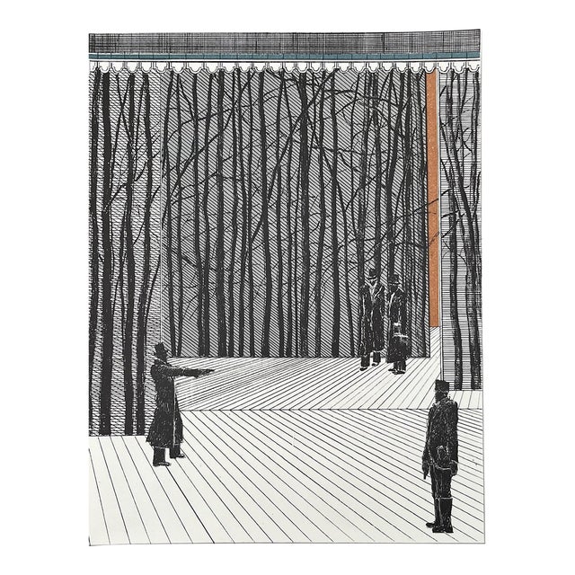 Pierre Garcia Fons Original Lithograph 1 1969 For Sale