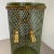 Green Hollywood Regency Gilded Metal Umbrella Stand from Li Puma, Firenze, Italy, 1950s For Sale - Image 8 of 18
