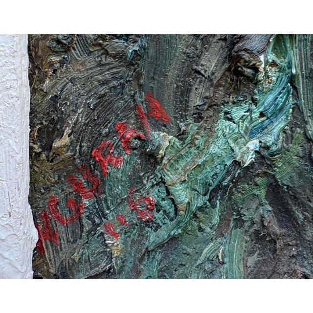 Ngura KK, Portrait of a Girl, 1970s, Oil Painting on Canvas, Framed For Sale - Image 3 of 7
