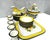 Vintage Farmhouse Aragon German Pottery Ceramic Dinner Service , 1980s, Set of 21 For Sale - Image 11 of 12
