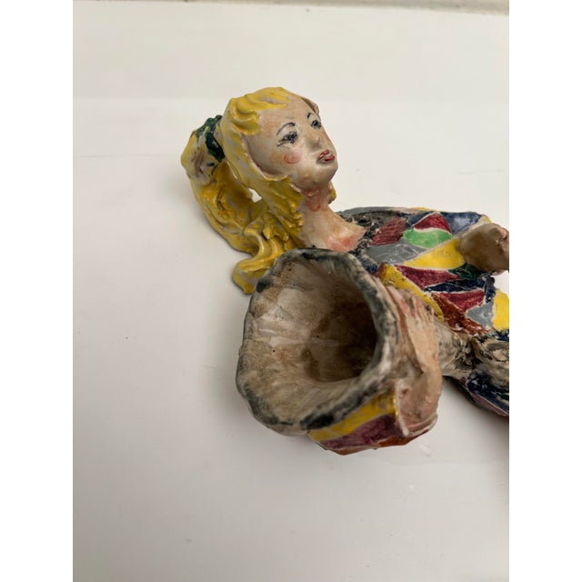 Futurist Albissola Ceramic Wall Sculpture by Anselmo Mario, Italy, 1960s For Sale - Image 4 of 9