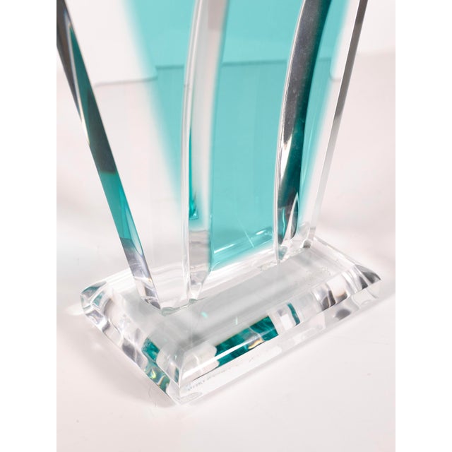 Plastic Signed David Muniz Acrylic Lucite Modern Contemporary Bottle Sculpture For Sale - Image 7 of 8