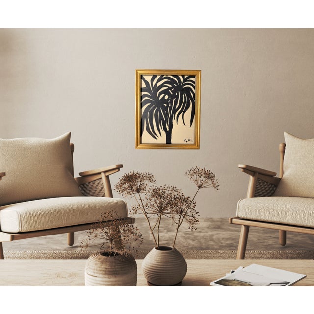 Contemporary Palm Tree Painting by Bryan Boomershine Framed For Sale - Image 12 of 13
